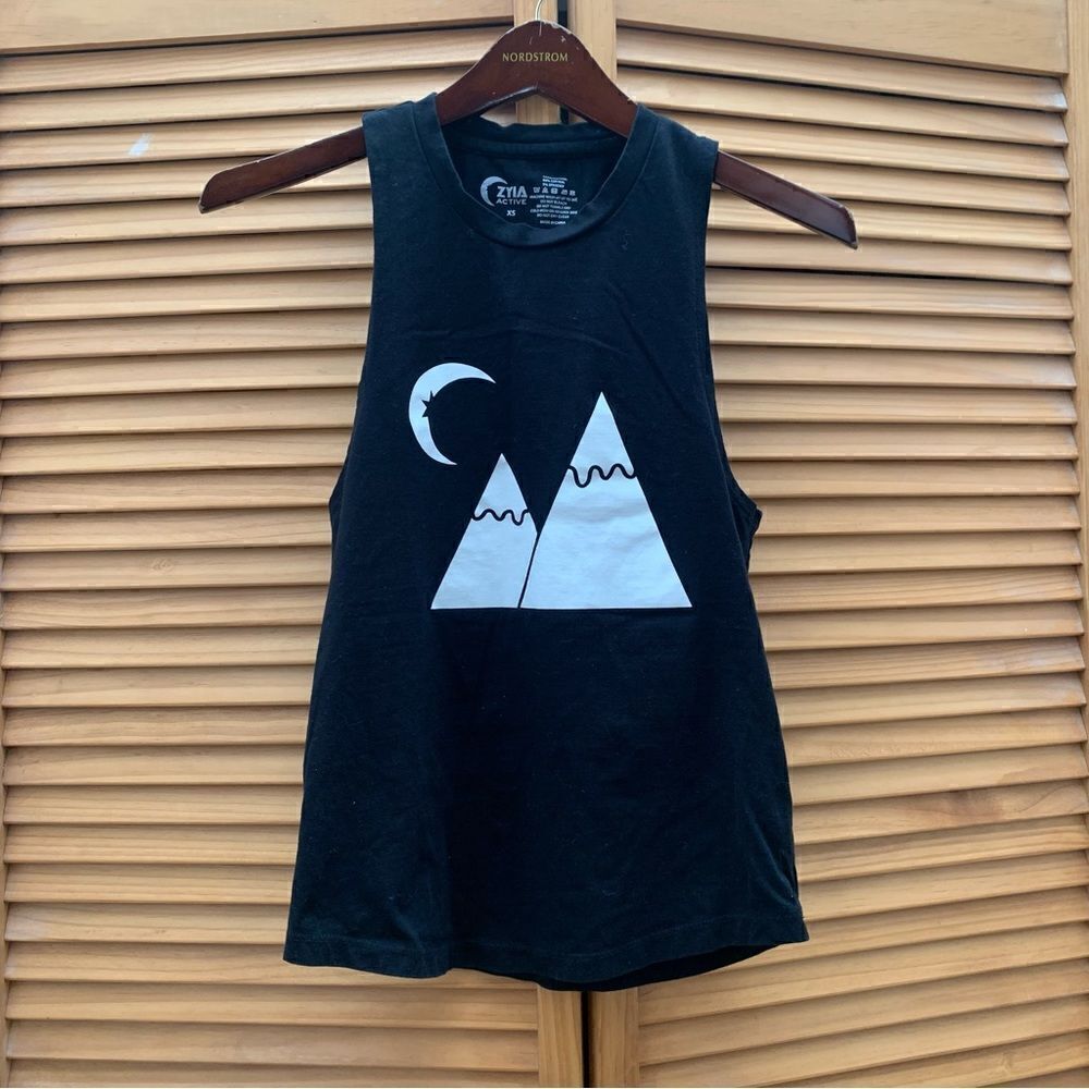 ZYIA Mountain Graphic Tank Top Size XS